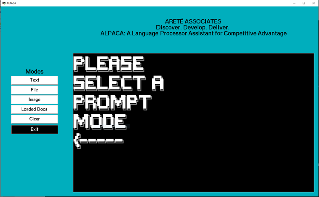 GUI Interface of LLM Model